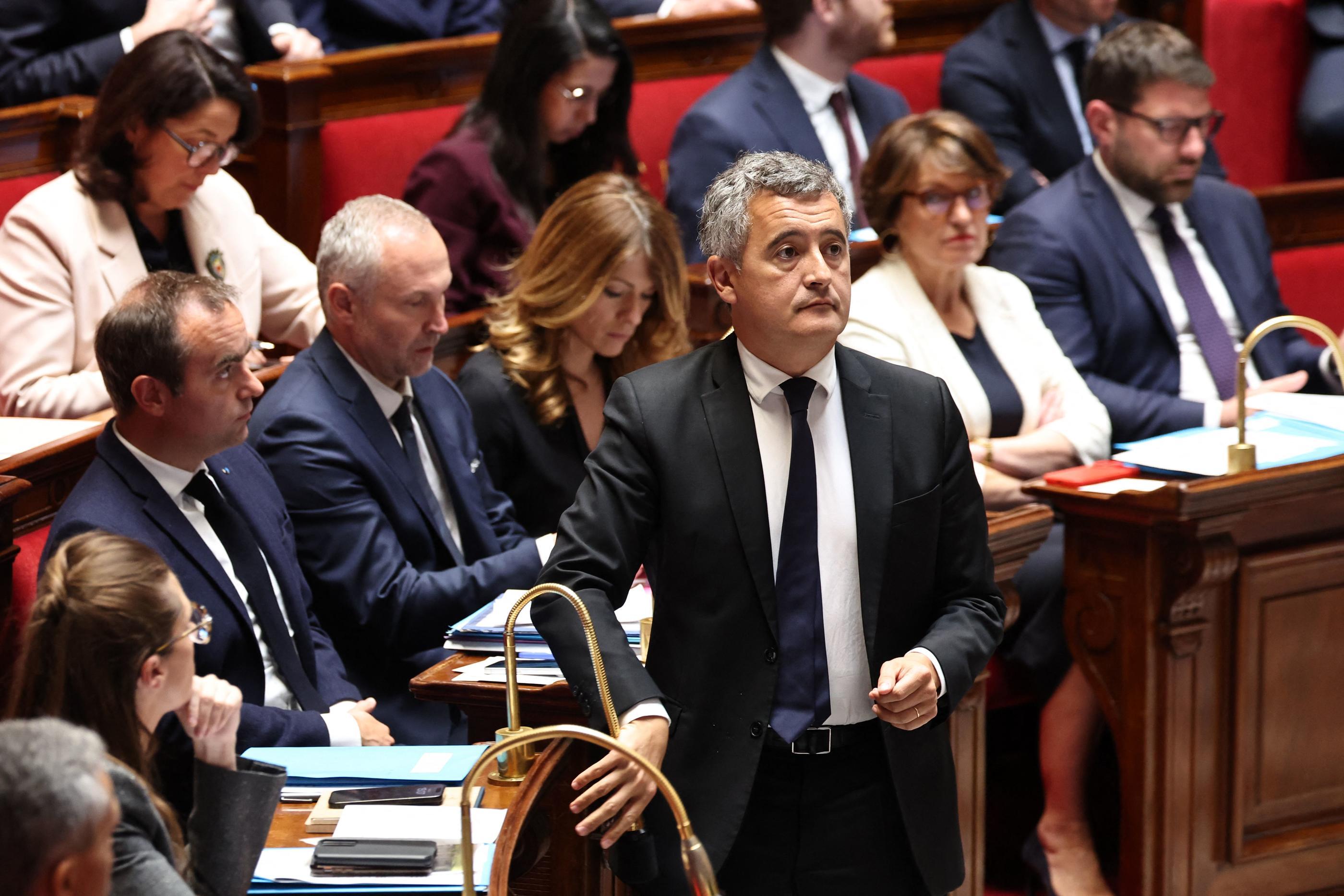 Affaire Lyhanna : la popularité du ministre de la Justice Gérald Darmanin  en net recul - Le Parisien