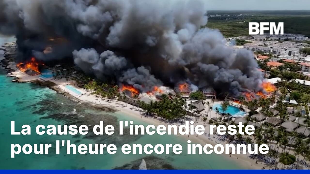 République dominicaine: une personne décédée et 1.700 touristes évacués  après un incendie dans un hôtel