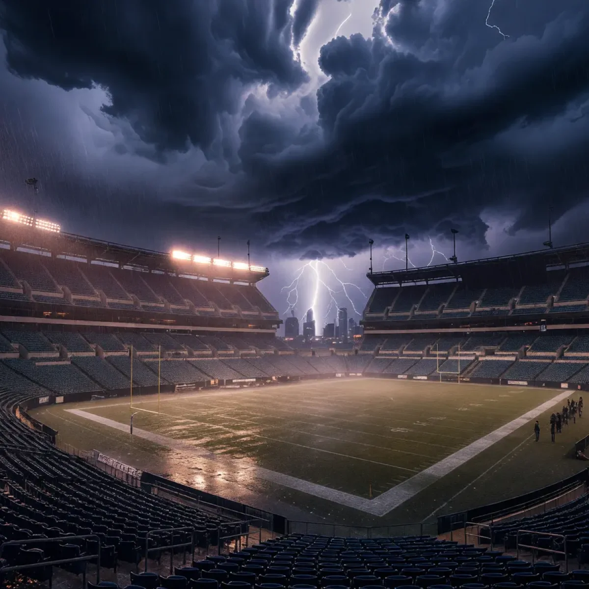 Orages à Philadelphie : le match France-Irak sous la menace…