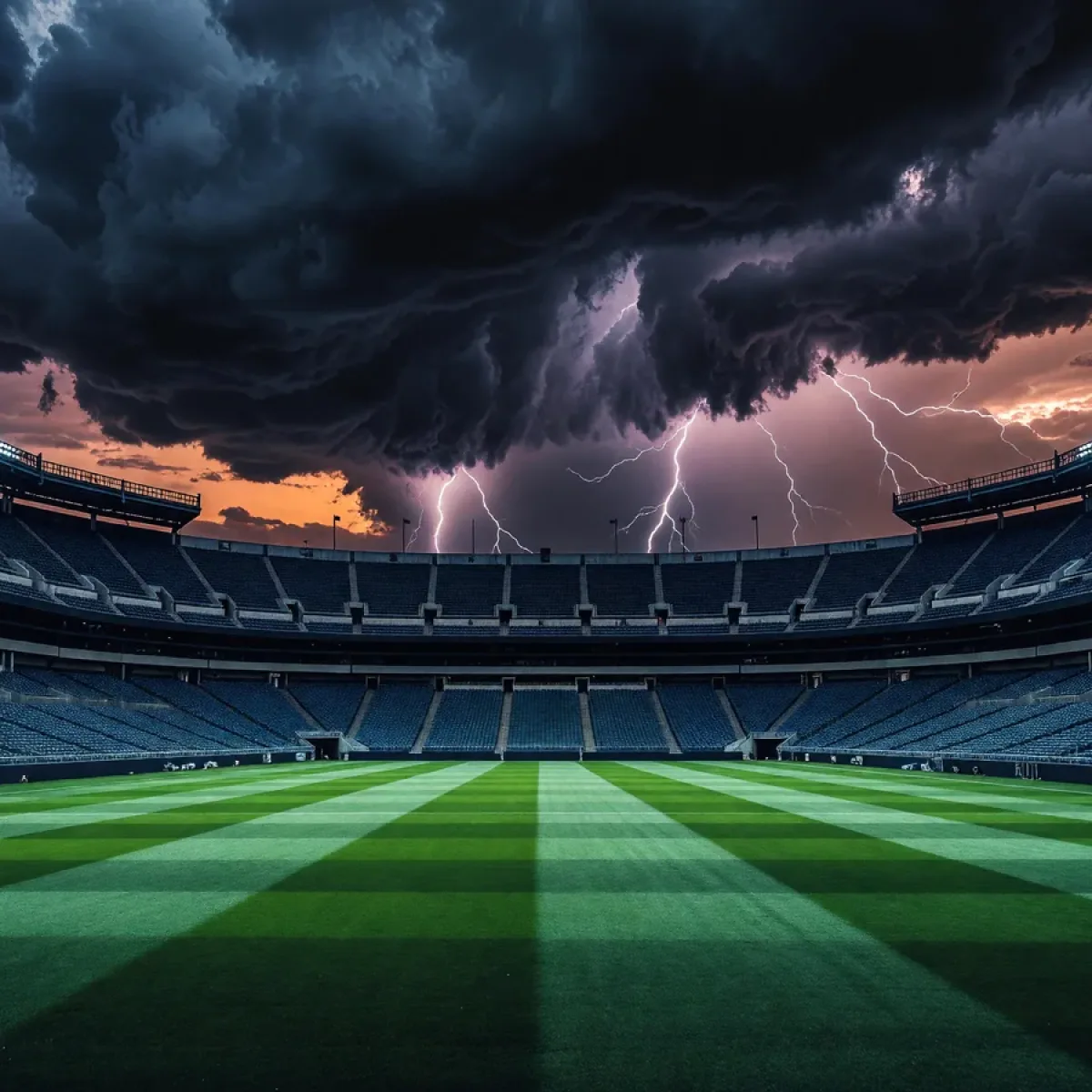 France-Irak : la menace des orages confirmée avant le match des…