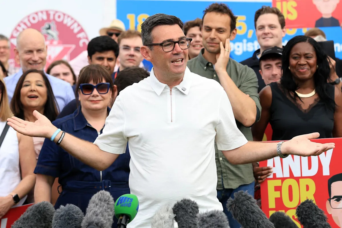 Surnommé le "roi du Nord", très populaire... Qui est Andy Burnham, pressenti  pour succéder à Keir Starmer comme Premier ministre du Royaume-Uni? - Yahoo  Actualités France