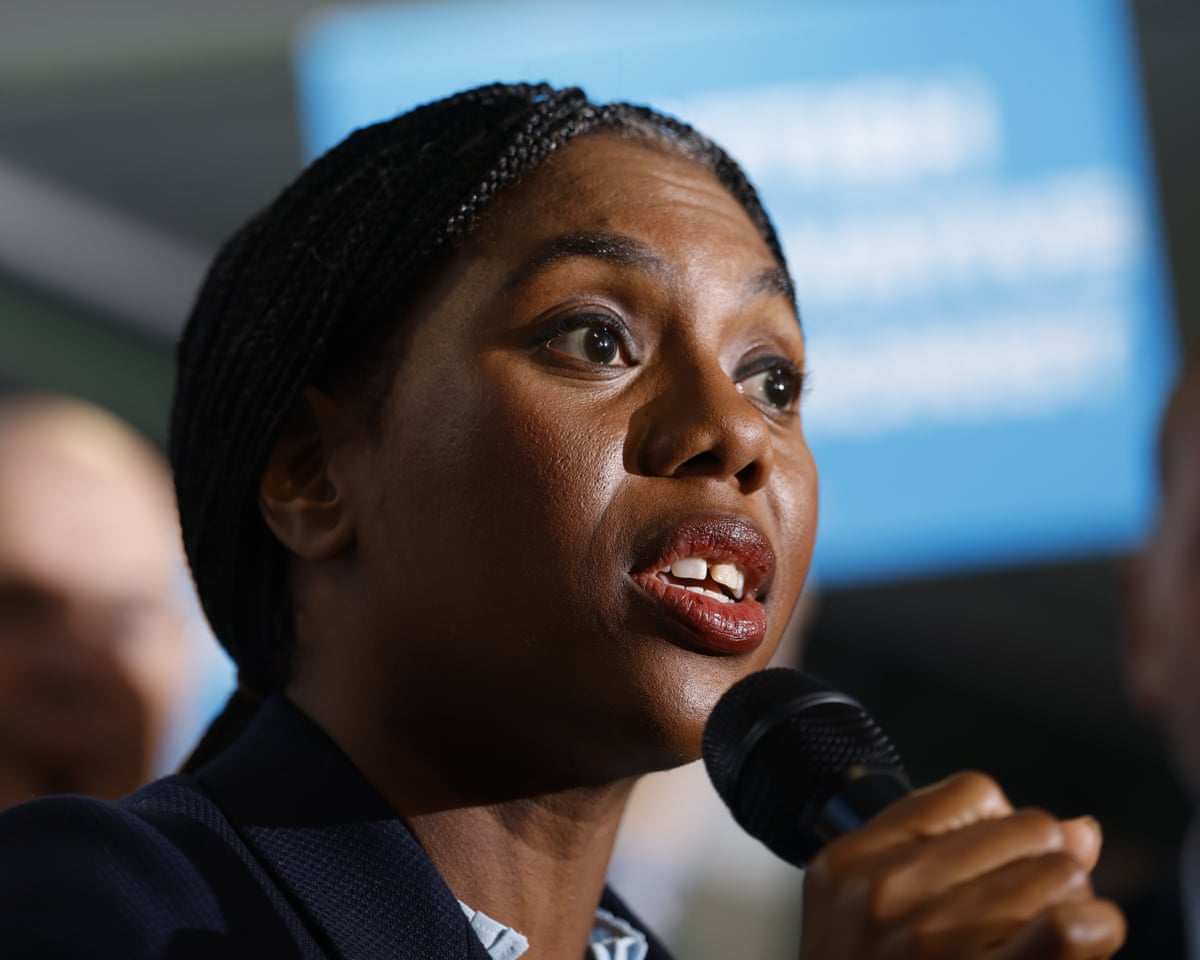 Badenoch attacks Farage over £5m gift and rules out Tory-Reform pact | Kemi  Badenoch | The Guardian