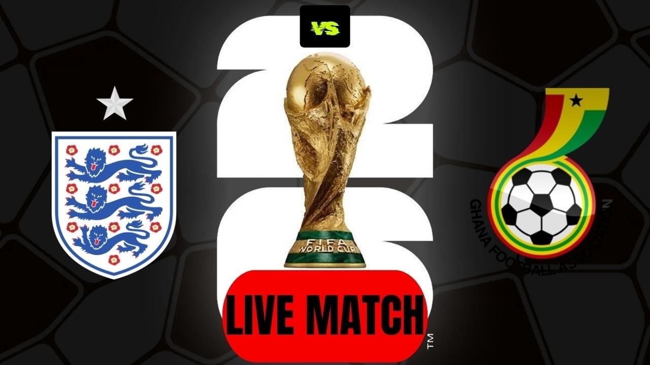🔥 ANGLETERRE 🏴 vs GHANA 🇬🇭 EN DIRECT | CHOC EXPLOSIF DU GROUPE L |  COUPE DU MONDE 2026 ⚽ - YouTube
