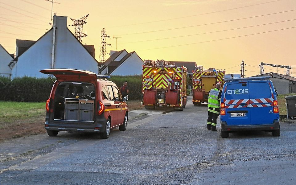 68 000 foyers privés d'électricité ce matin dans le Finistère-Sud après des  explosions dans un poste électrique à Ergué-Gabéric causées par la chaleur  | Le Télégramme