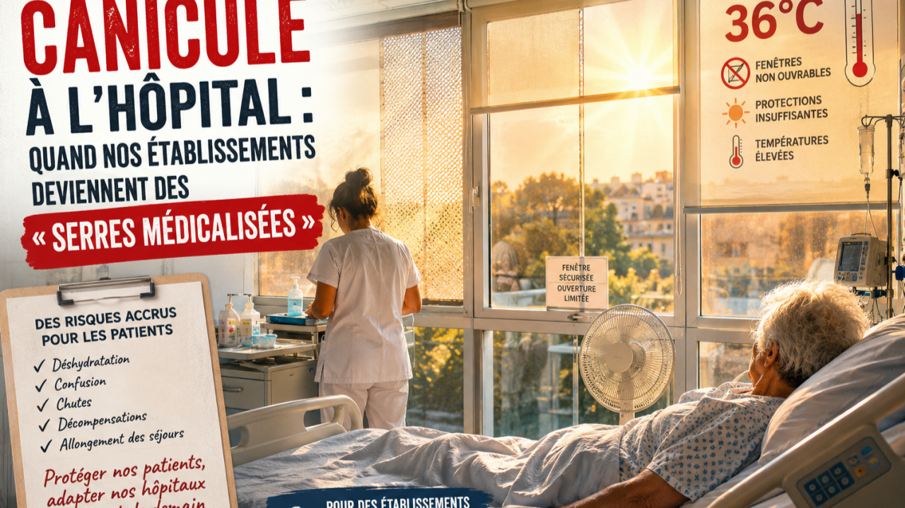 Canicule à l'hôpital : nos établissements deviennent des serres médicalisées