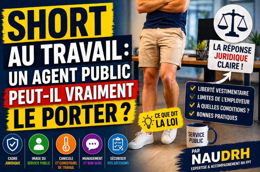 Un fonctionnaire peut-il porter un short au travail ? - www.naudrh.com