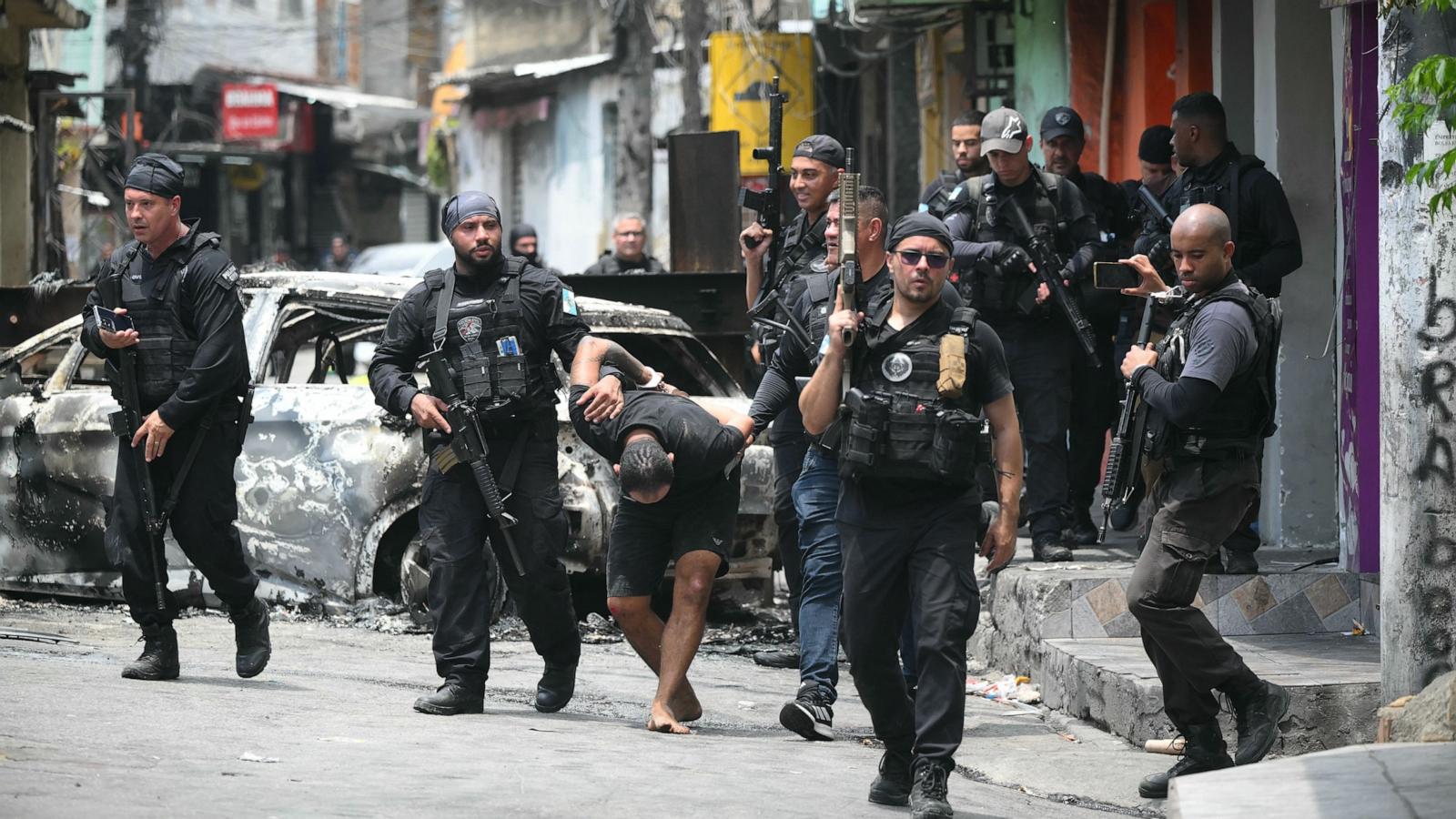 At least 121 dead in Brazil after largest and most lethal police raid in Rio  de Janeiro - ABC News