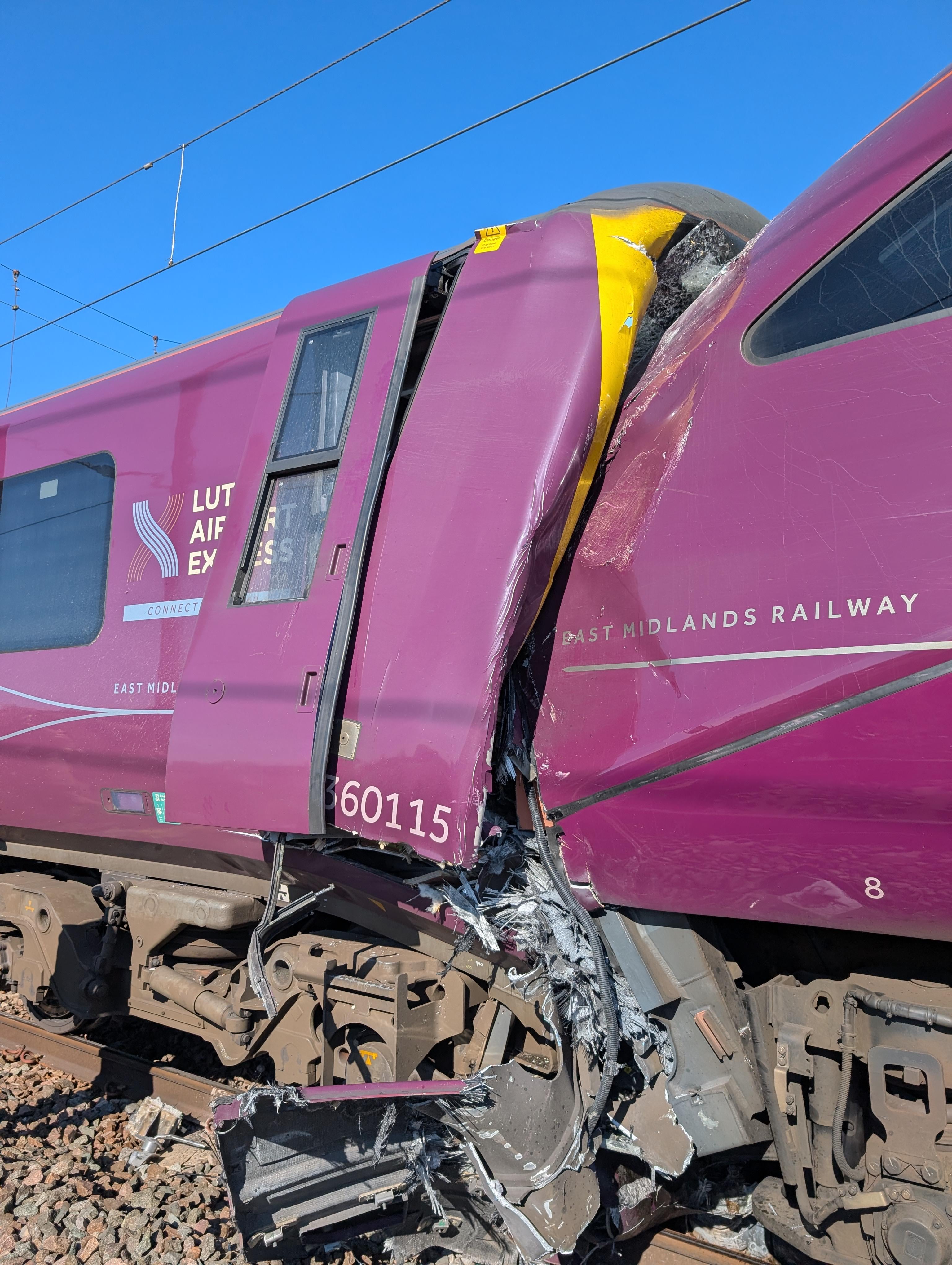 Accident de train près de Bedford : r/uktrains
