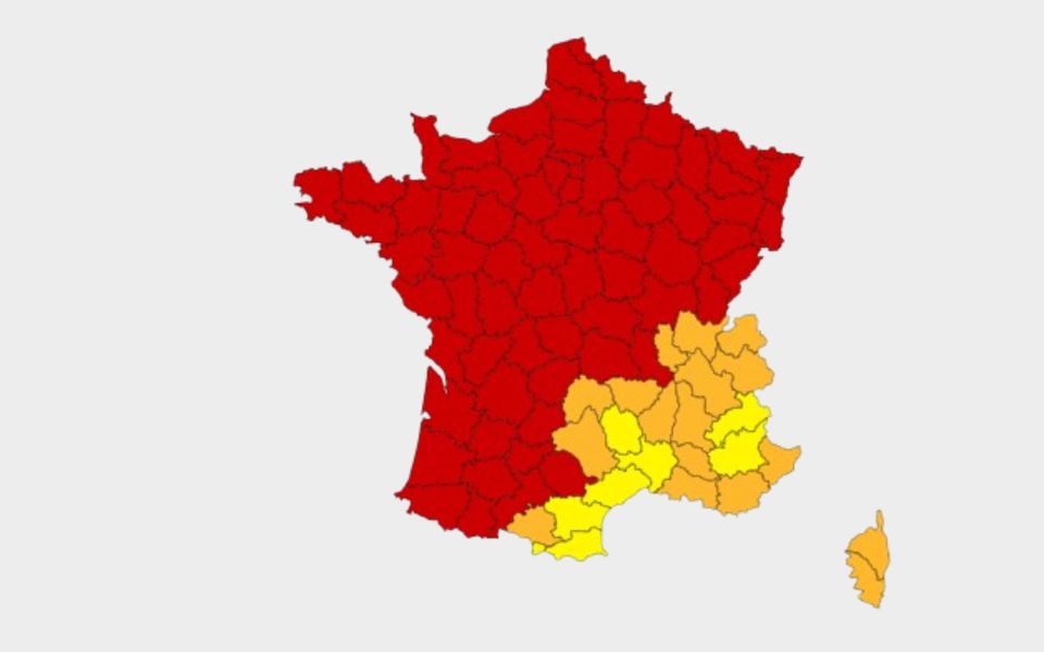 DIRECT - Canicule : les trois quarts de la France en alerte maximale jeudi,  les 41°C atteints en Bretagne | Le Télégramme