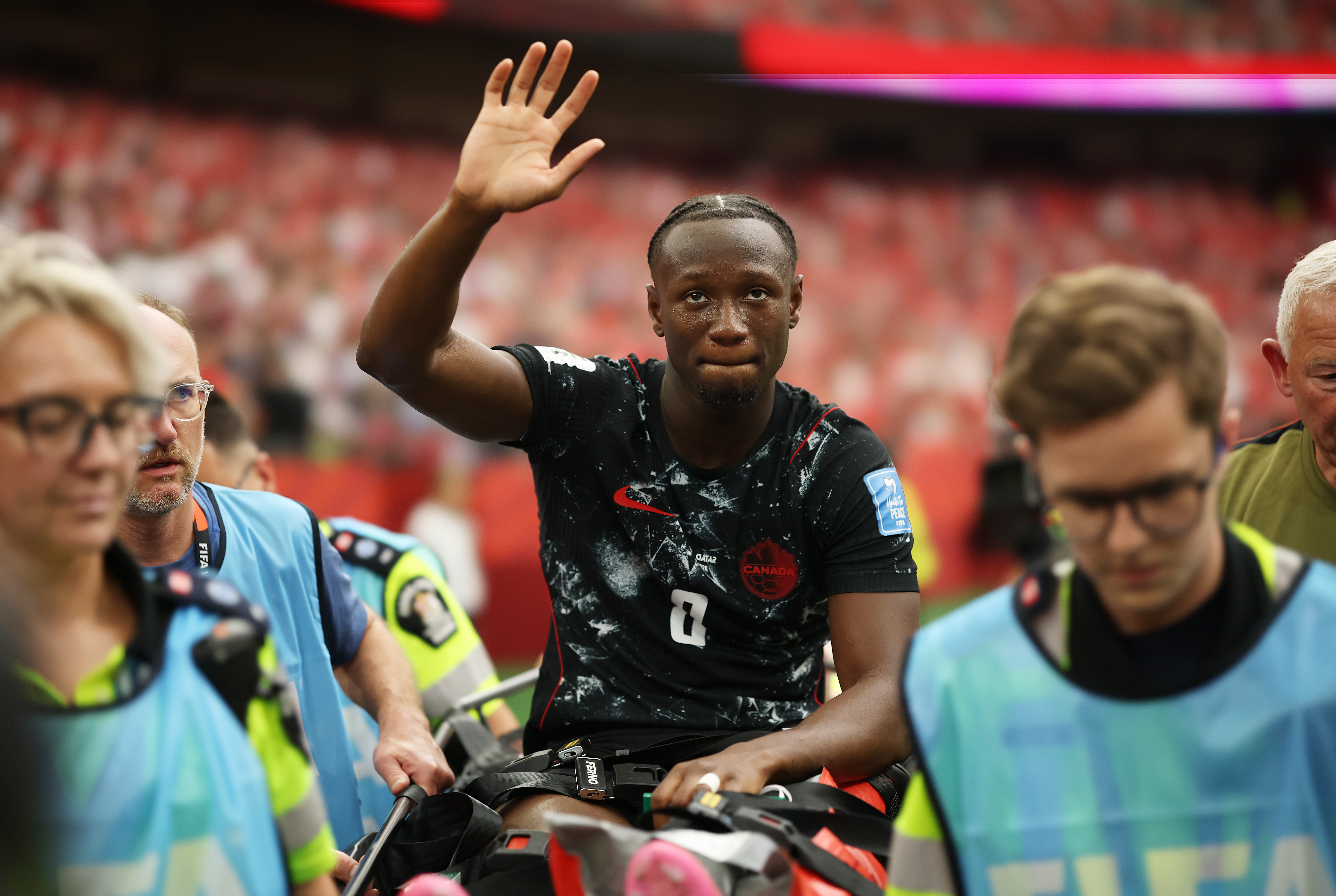 Coupe du monde 2026 | Canada - "On a tous entendu l'os se briser" : Ismaël  Koné, l'effroi dans l'océan de joie - Eurosport