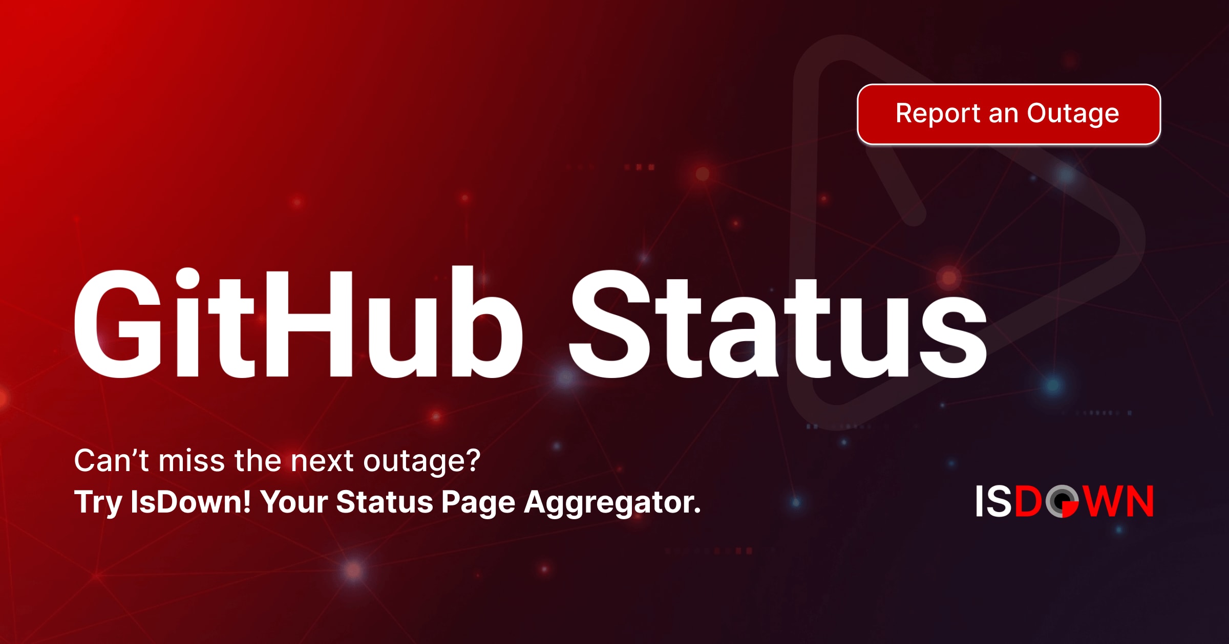 Is GitHub Down? Check current status and user reports | IsDown