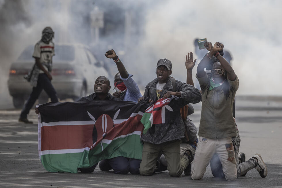 Kenya : manifestations à Nairobi alors que le gouvernement présente son  budget