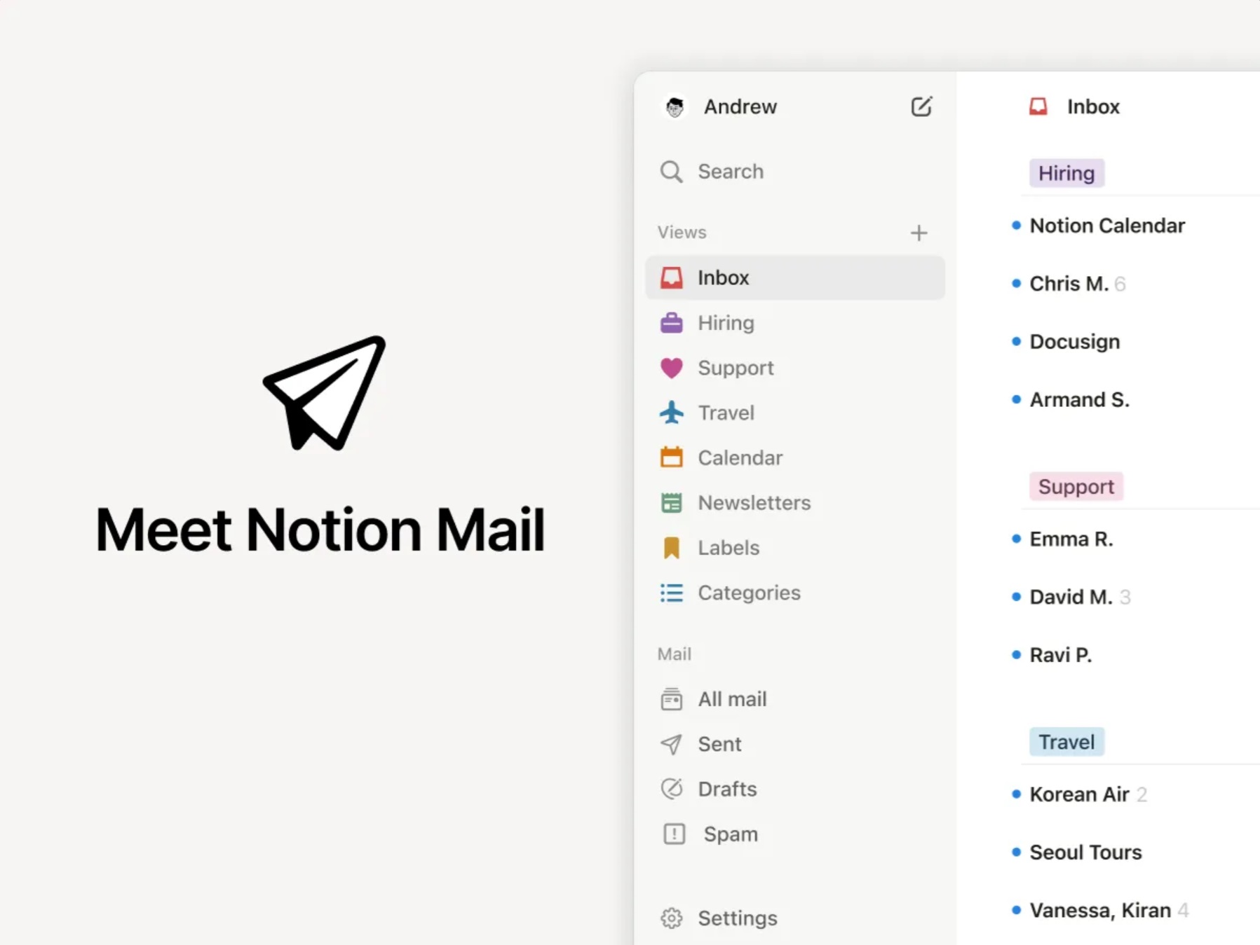 Notion Mail, désormais francisé, s'étoffe pour séduire les utilisateurs  professionnels - IT SOCIAL