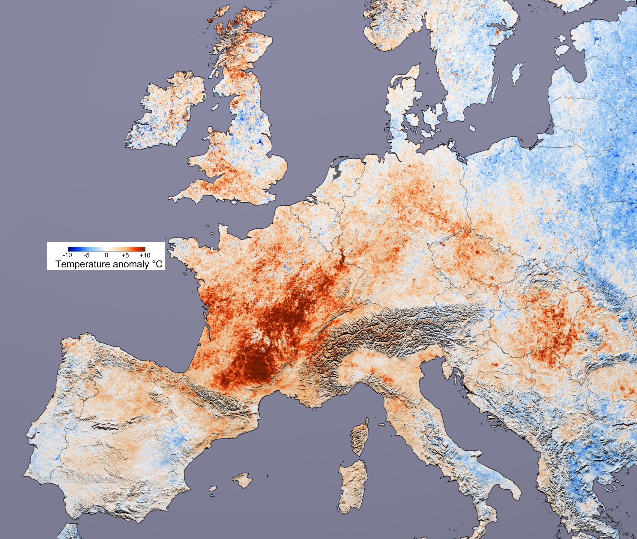 Canicule européenne d'août 2003 — Wikipédia