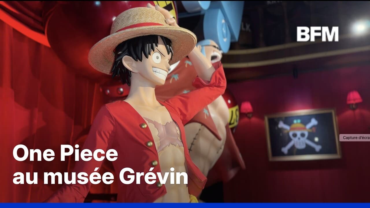Luffy et neuf autres personnages du manga “One Piece” entrent au musée  Grévin