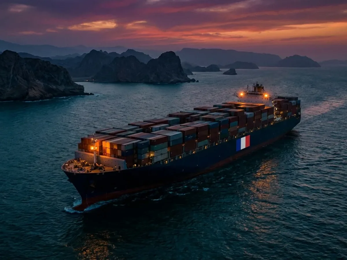 Détroit d'Ormuz : un navire CMA CGM franchit le blocus…