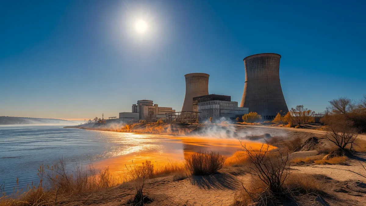 Canicule : EDF met la centrale nucléaire de Golfech totalement…