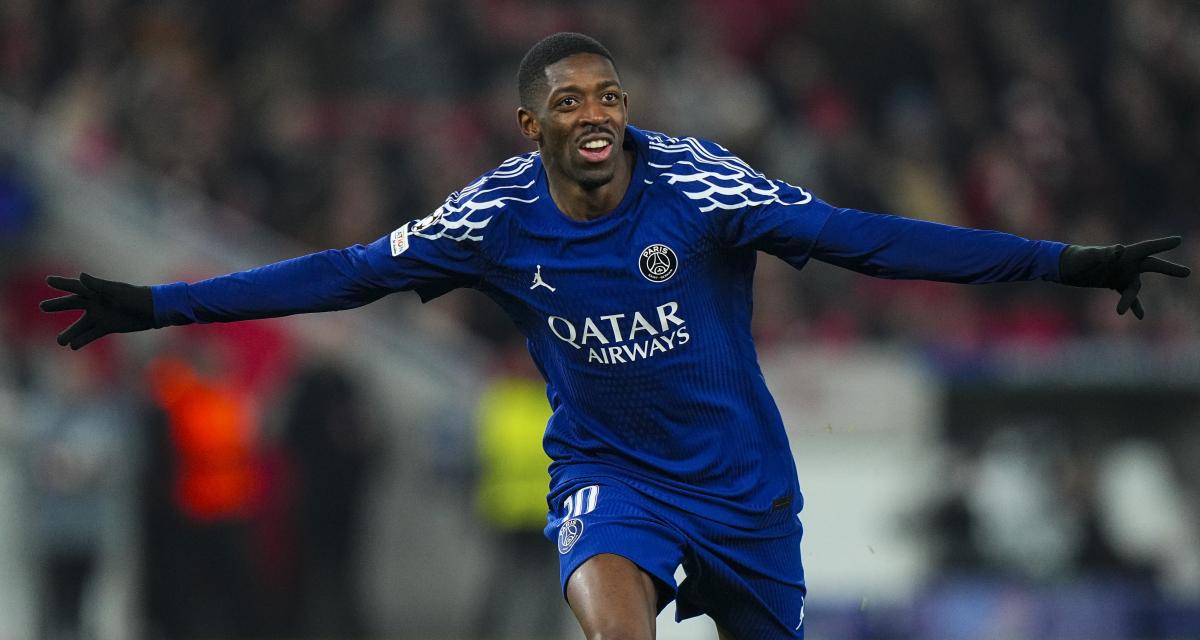 Stuttgart - PSG : avec son triplé, Dembélé rejoint un cercle ultra fermé