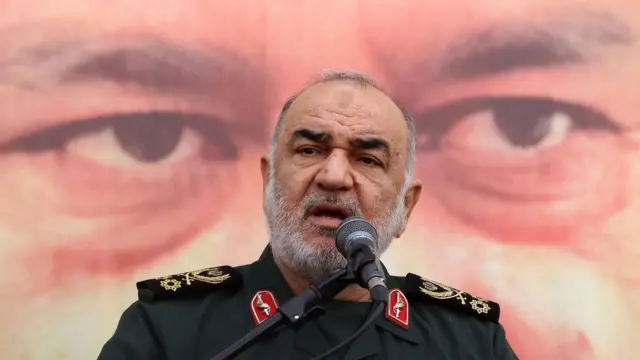 Hossein Salami : Qui était le chef des gardiens de la révolution iranienne  tué par Israël ? - BBC News Afrique