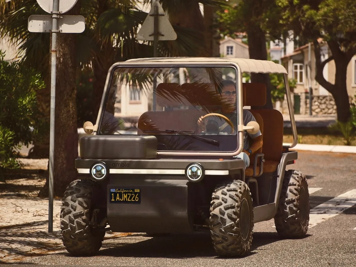 L'ancien designer de l'Apple Watch à conçu Amble One, un buggy électrique  qui roule