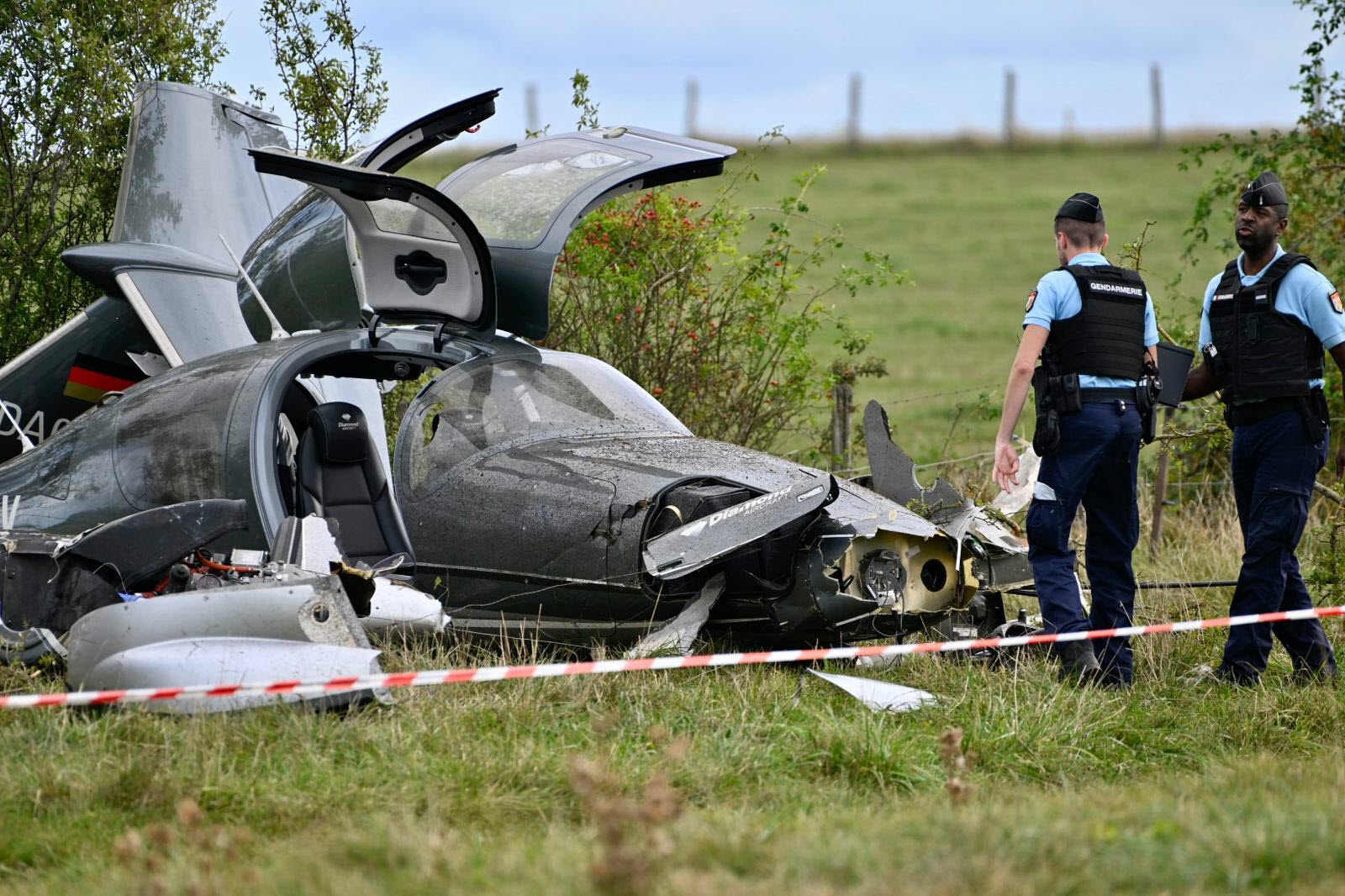 Photos. En images, l'accident de l'avion de tourisme allemand à Seichamps