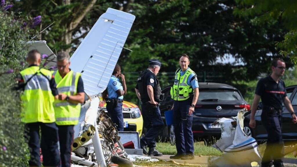 Trois morts dans le crash d'un avion de tourisme en France