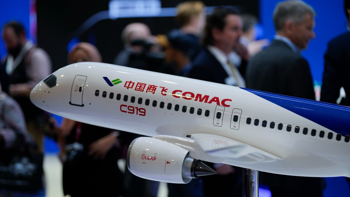 Chinese jet maker ramps up efforts to push Airbus and Boeing out | Euronews