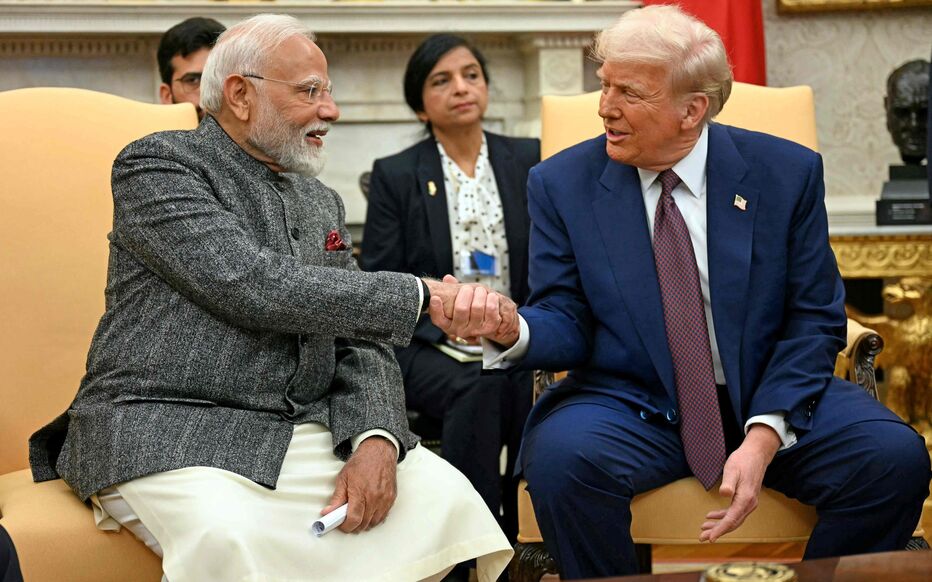 Une coopération mutuellement bénéfique » : Trump annonce un « accord  commercial » avec l'Inde sur les droits de douane - Le Parisien