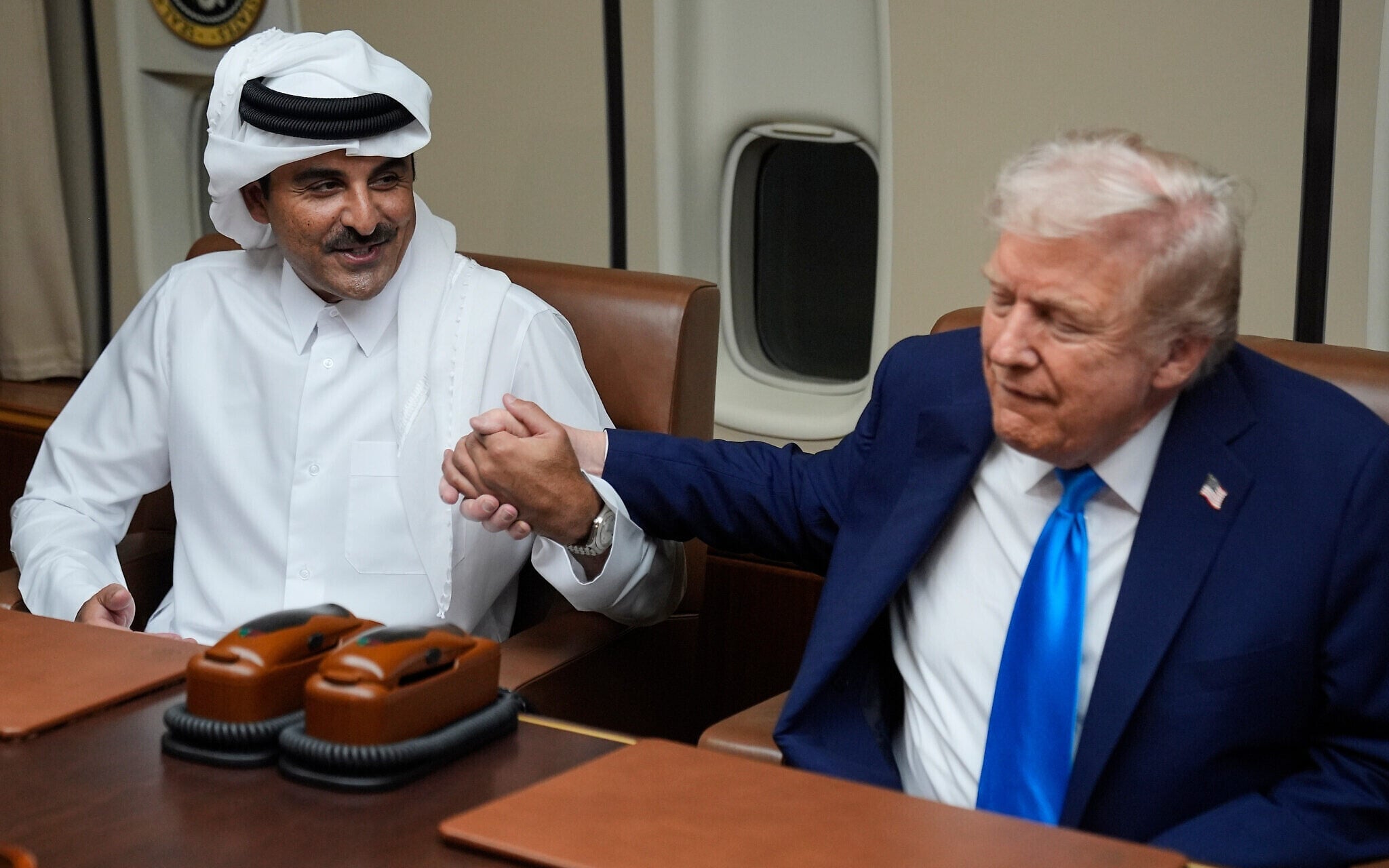 Trump affirme que les efforts se poursuivent pour finaliser l'accord avec  l'Iran - Émir du Qatar - The Times of Israël