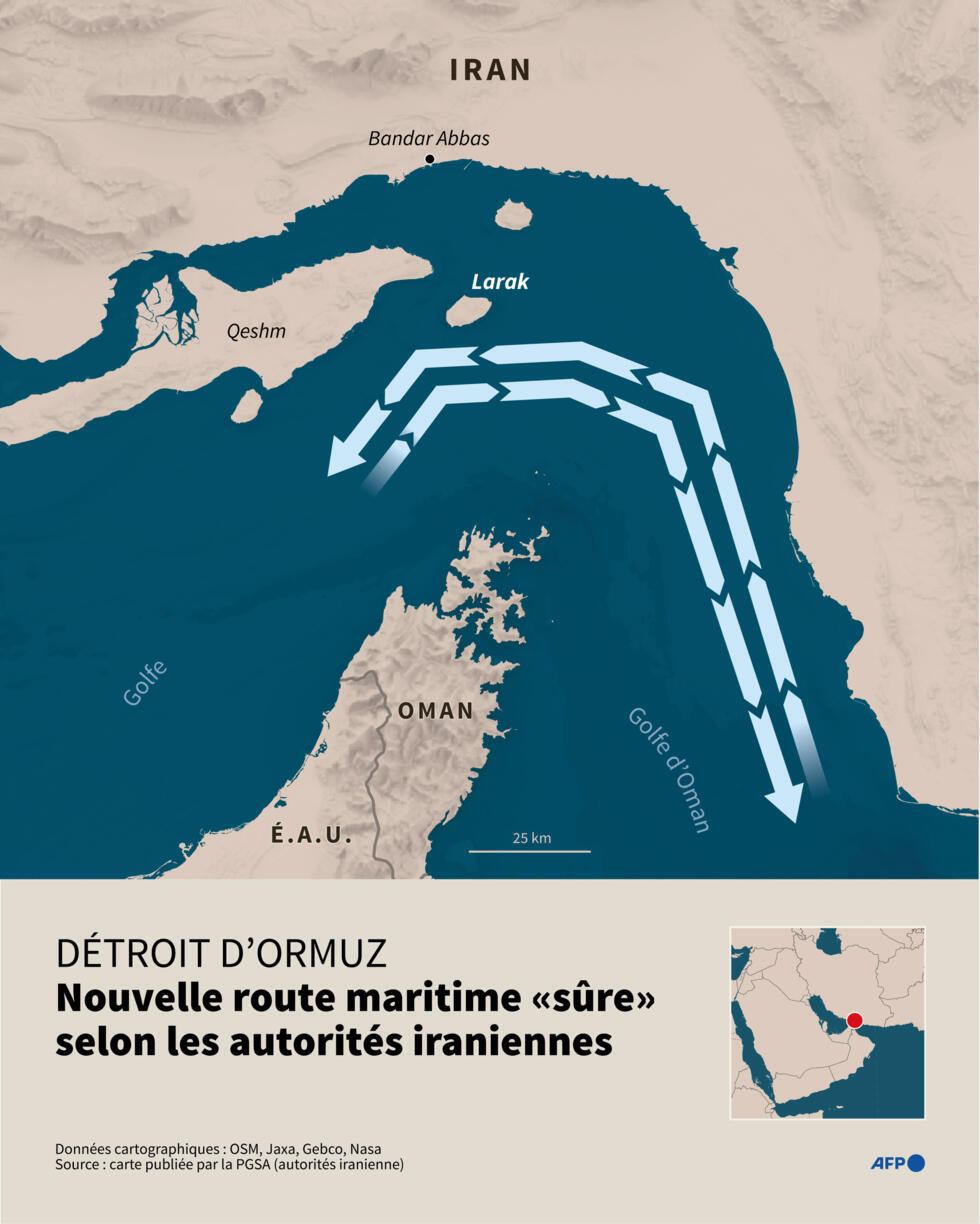 Le pari d'une route alternative dans le détroit d'Ormuz - France 24