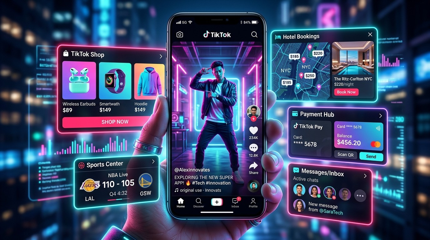 TikTok Vers Le Super App : Stratégie Ambicieuse