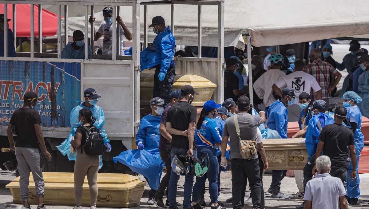 Séismes au Venezuela : le port de La Guaira transformé en morgue à ciel ouvert pour tenter d'identifier les morts | France Inter