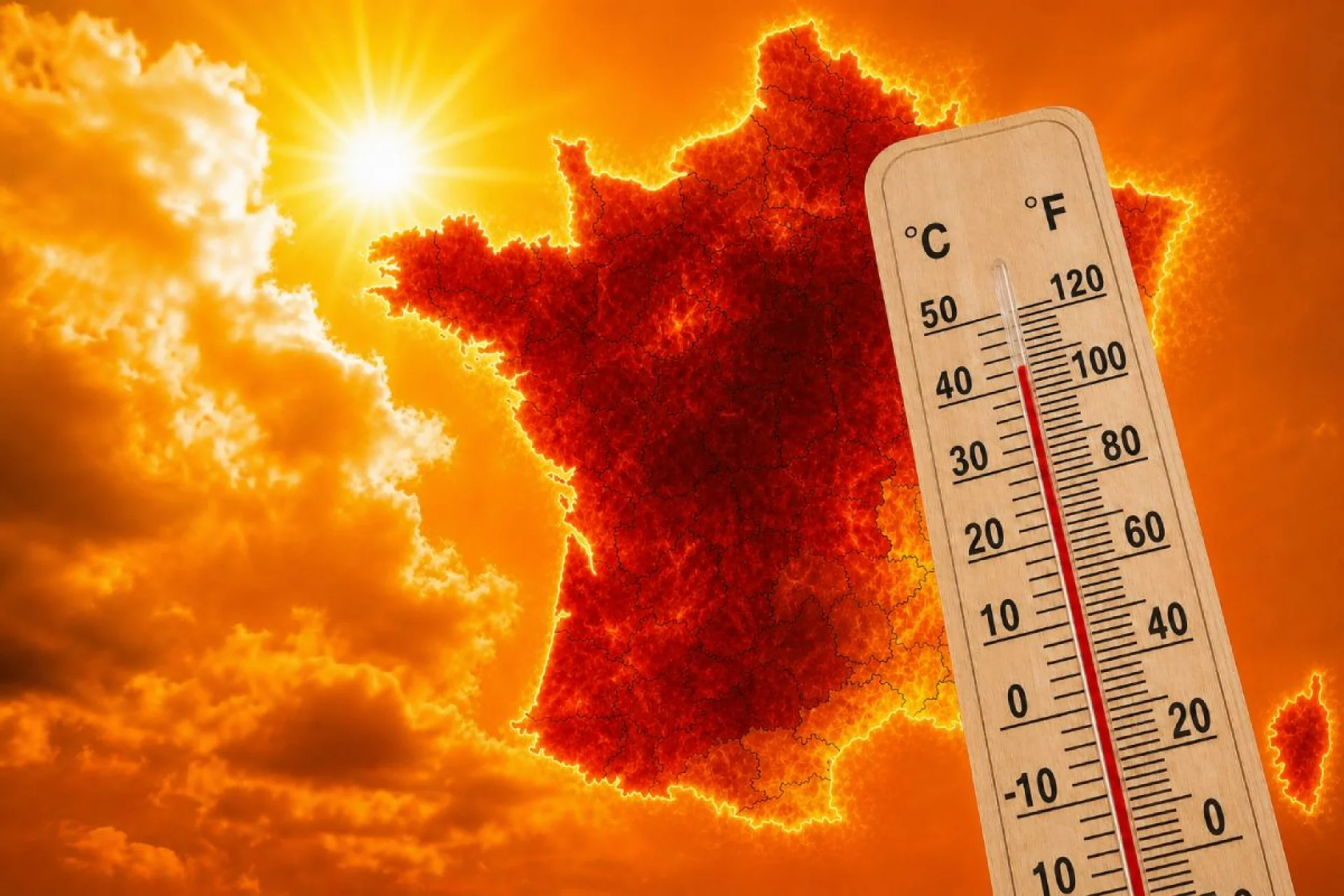 Jusqu'à 40°C d'ici vendredi prochain". Le calendrier complet de la canicule de juillet