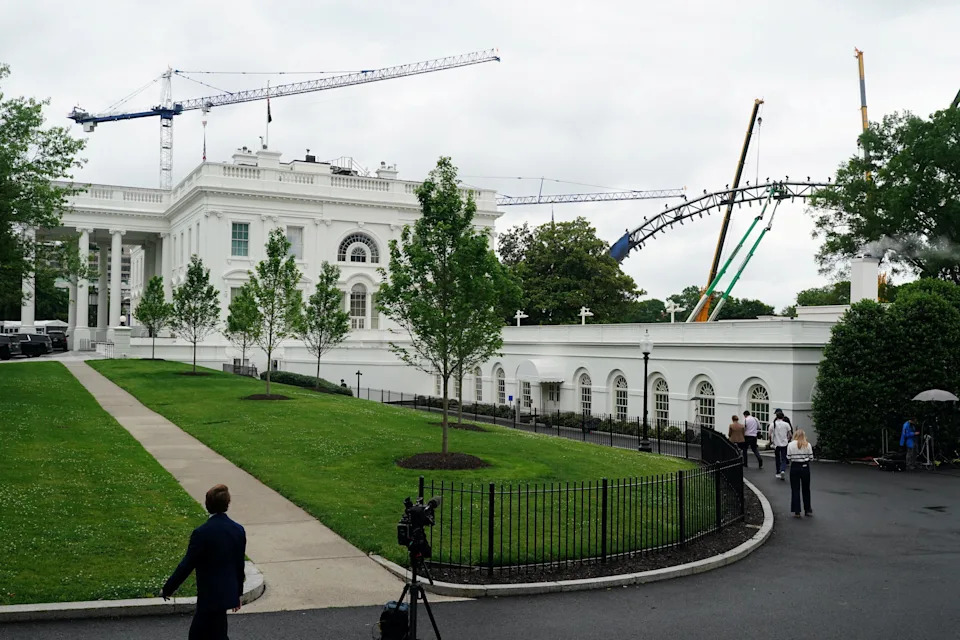 Trump's Tackiest White House Change Yet Spotted Ahead of Birthday Bash