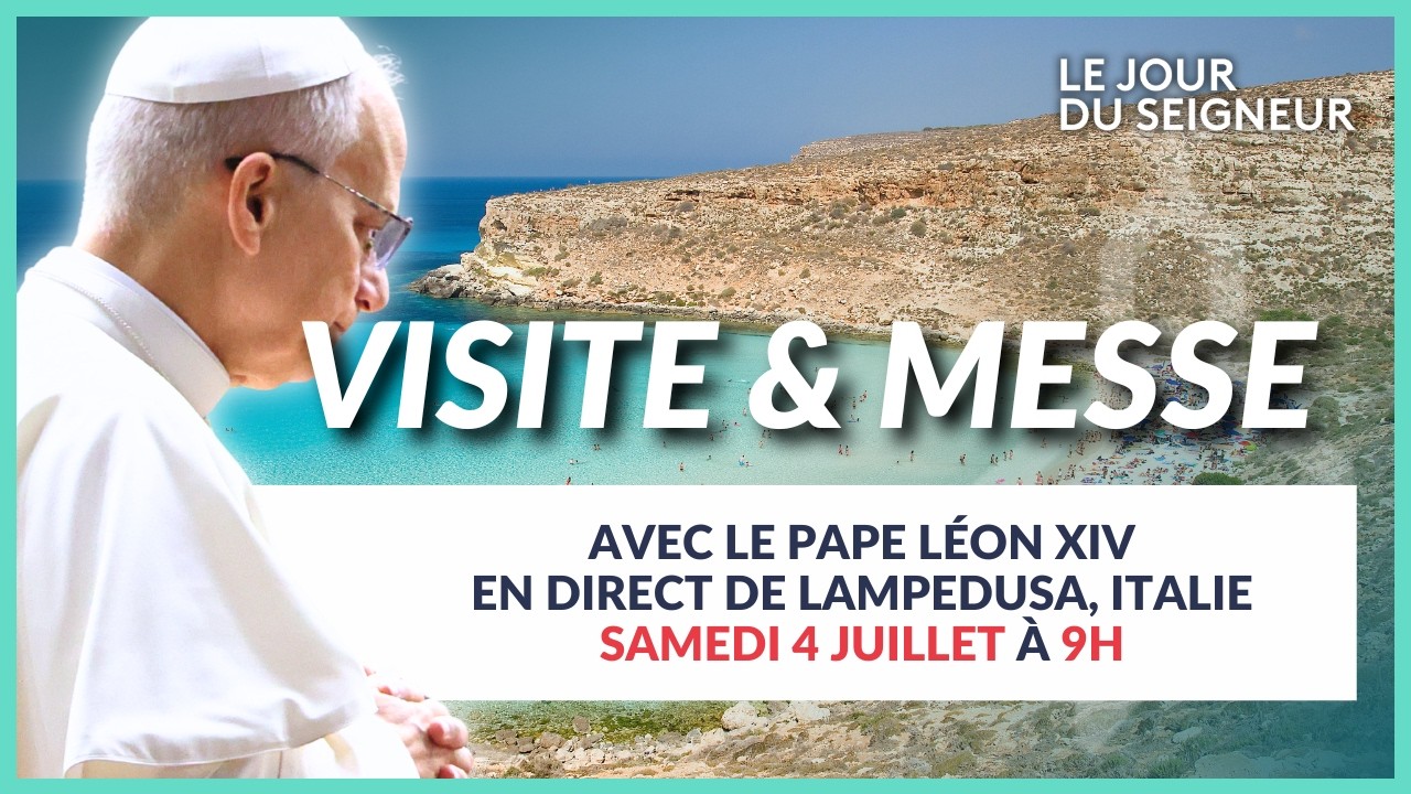 Visite du pape Léon XIV à Lampedusa - Jour du Seigneur