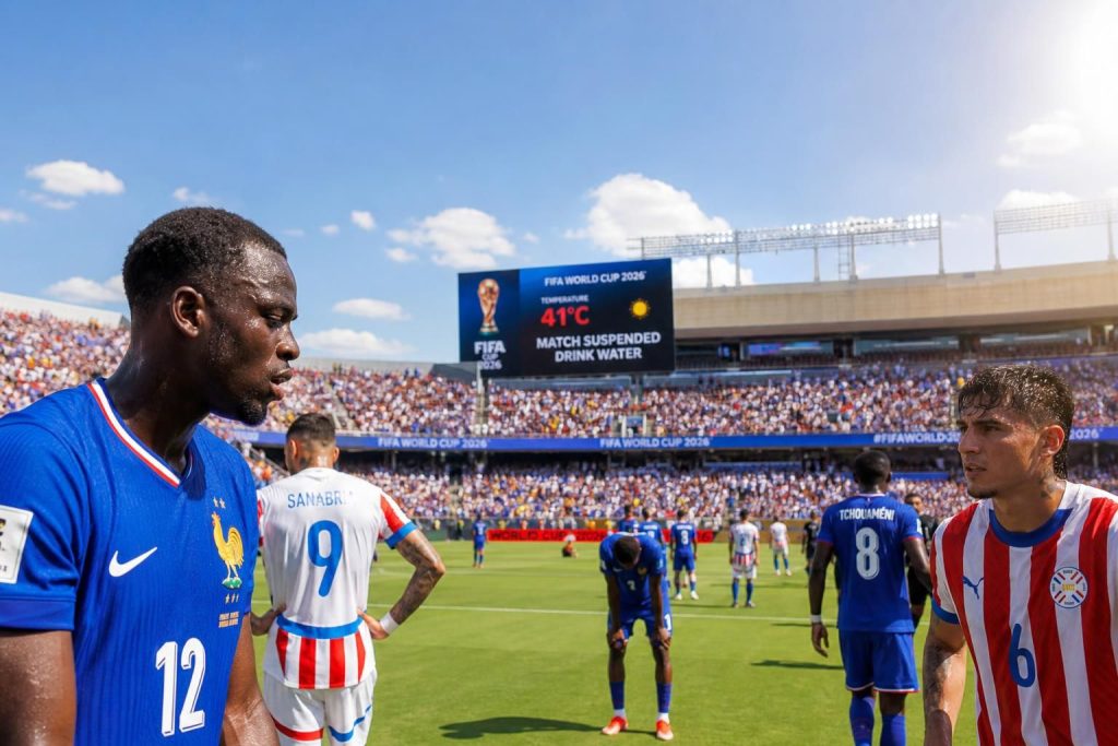 France-Paraguay : la FIFA peut-elle repousser un match caniculaire ?