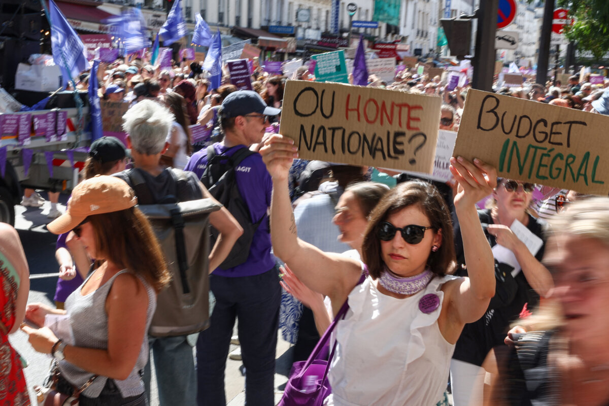 Indignation gigantesque » : à Paris, une démonstration de force citoyenne contre les violences sexuelles | Mediapart