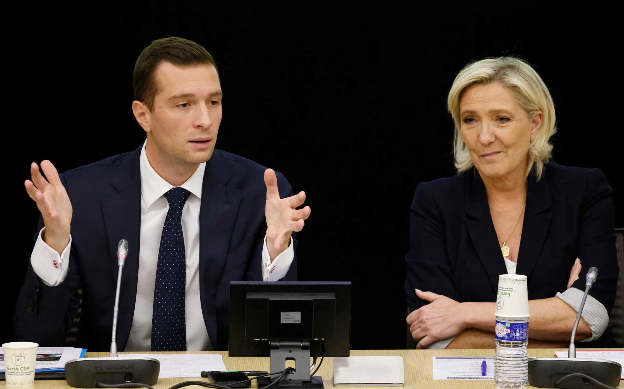 Marine Le Pen et Jordan Bardella: une relation mise à l'épreuve