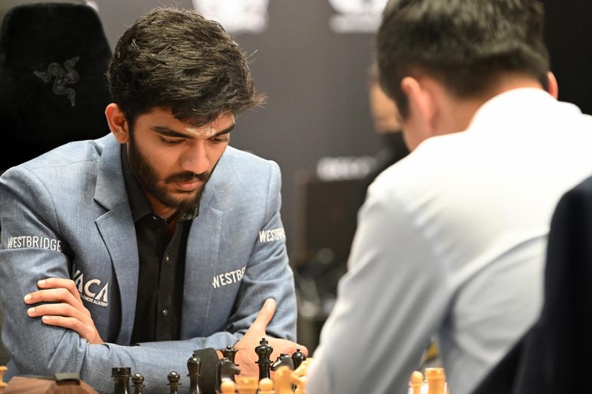 A 18 ans, l'Indien Gukesh devient le plus jeune champion du monde d'échecs