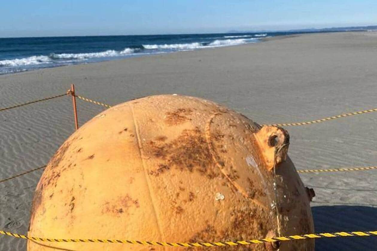 Que sait-on de cette mystérieuse sphère qui s'est échouée sur une plage du Japon ? - Edition du soir Ouest-France - 22/02/2023