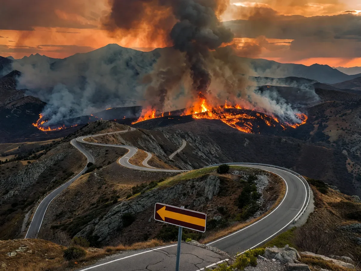 Incendie dans les Pyrénées-Orientales : la 3e étape du Tour de…