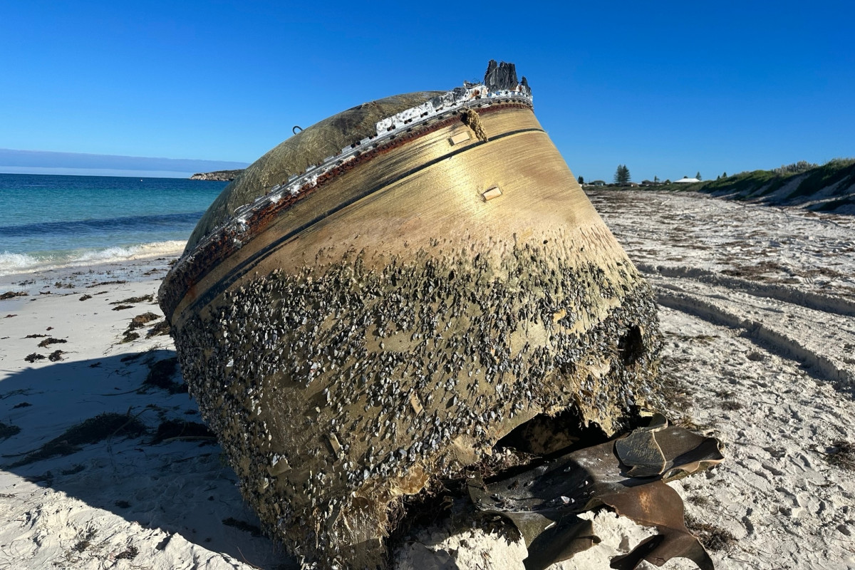 Australie : l'objet non identifié trouvé sur une plage est un débris spatial