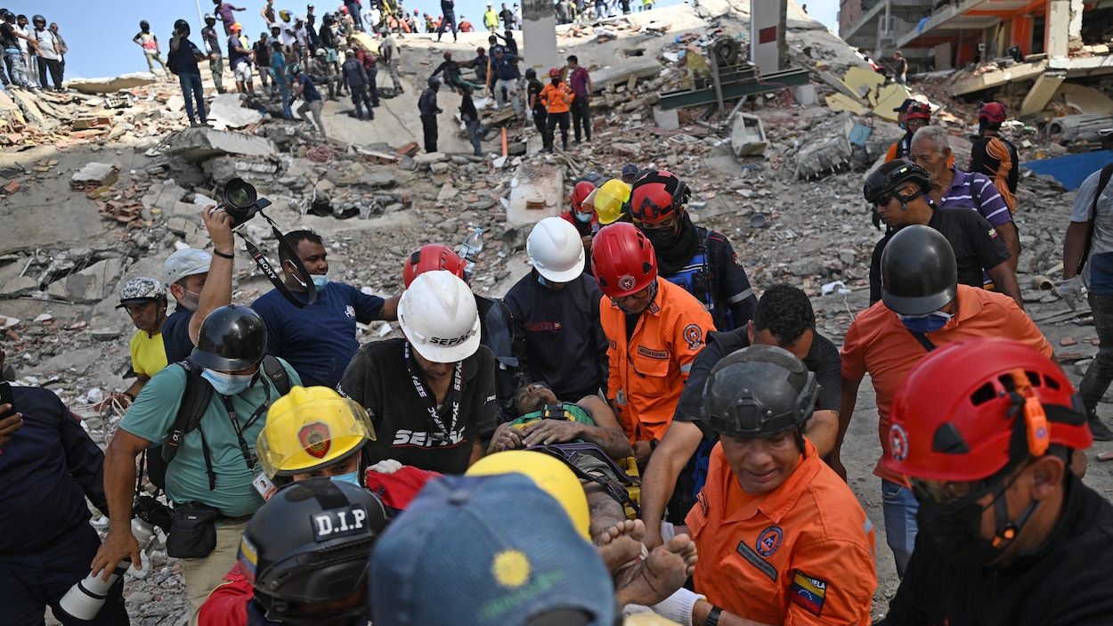 Séisme au Venezuela : l'aide humanitaire s'organise à l'international et au Canada | Radio-Canada