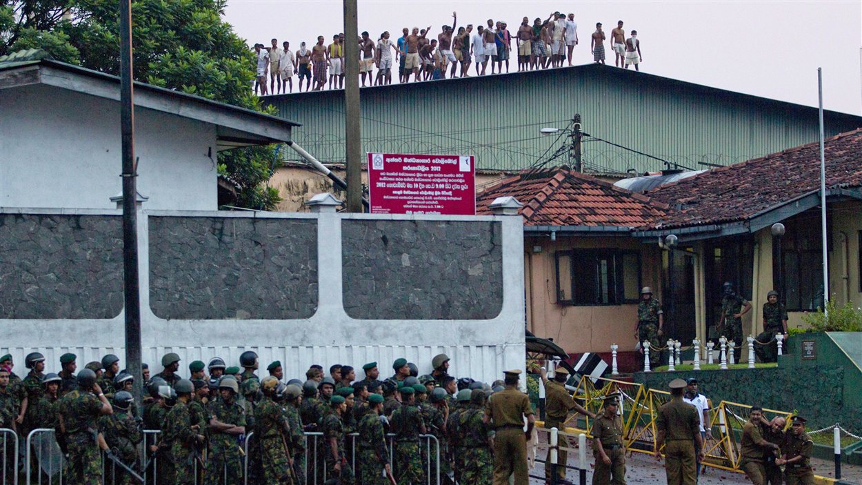 Une émeute dans une prison du Sri Lanka fait 27 morts | Radio-Canada