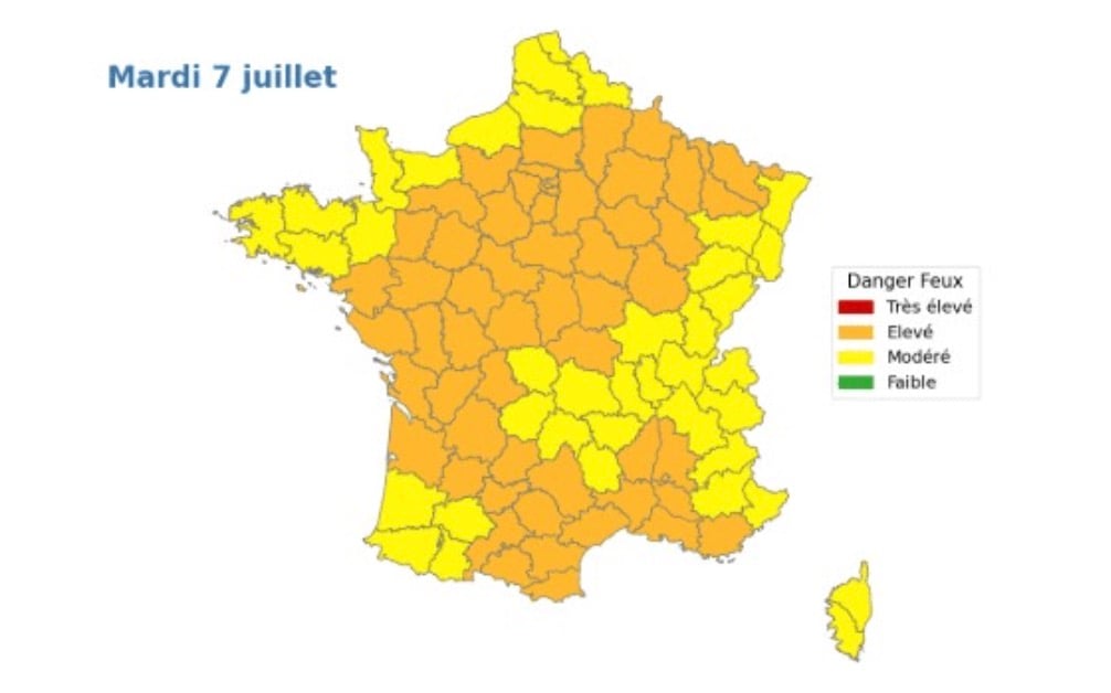 URGENT - Canicule: Météo France étend la vigilance orange canicule à 61 départements demain, dont toute l'Ile-de-France, contre 16 aujourd'hui - La carte détaillée des départements concernés ICI | Jean-Marc Morandini