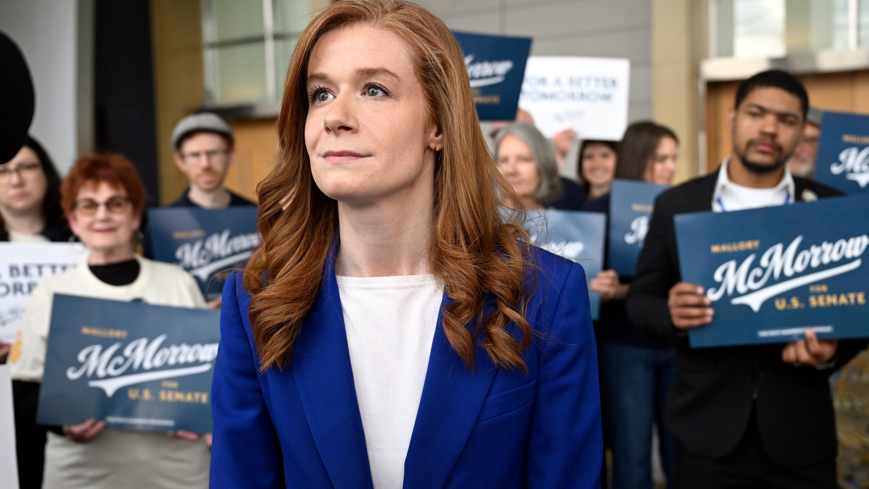 Mallory McMorrow Suspends Senate Bid in Democrats' Heated Michigan Primary - The New York Times