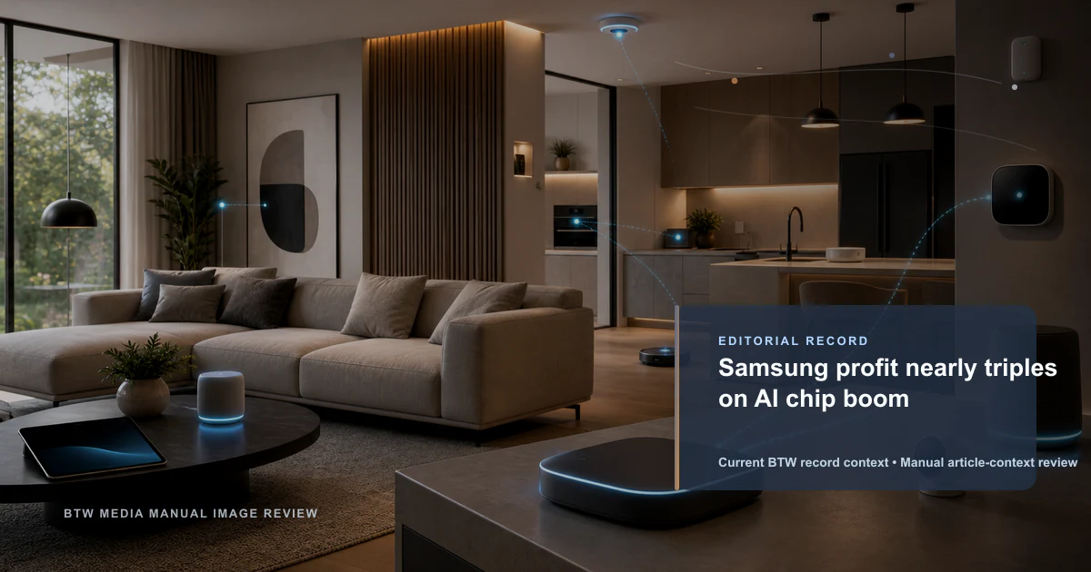 Samsung: le bénéfice triple presque grâce aux puces IA