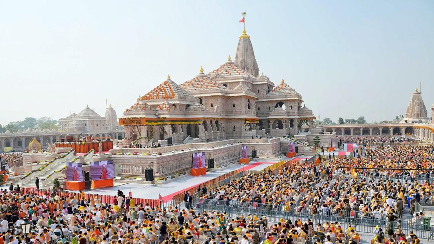 Ayodhya, Ram Mandir: Row over alleged theft of donations from Indian temple - BBC News