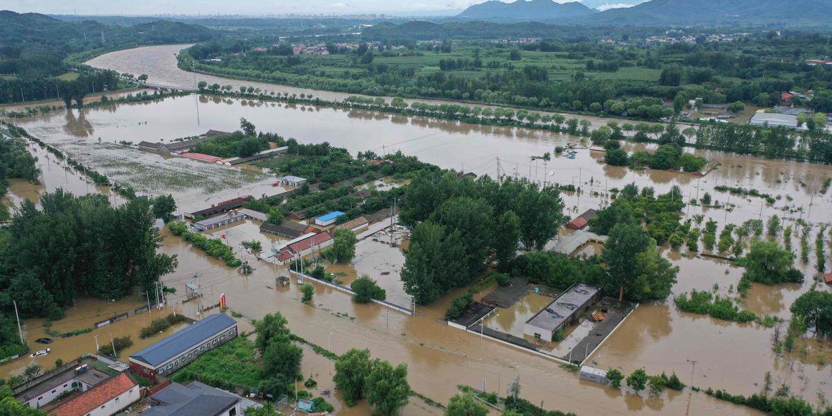 Inondations en Chine : plus de 30 morts et plusieurs milliers d'évacuations après des pluies diluviennes dans le nord du pays