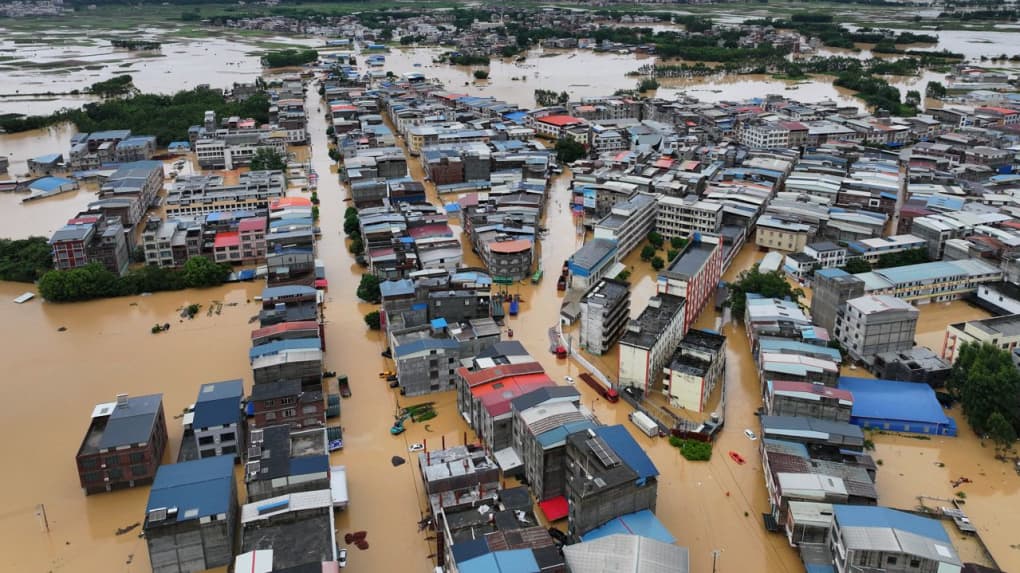 Au moins quinze morts et neuf disparus dans des inondations en Chine